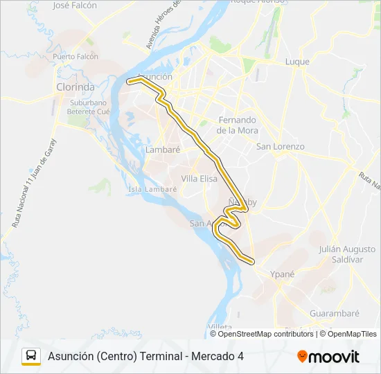 15-2 Bus Line Map