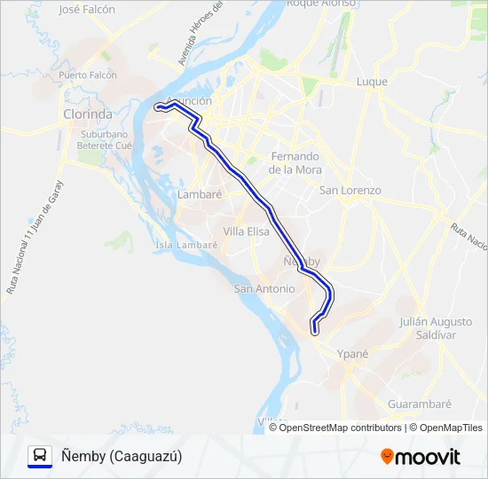 15-2 Bus Line Map