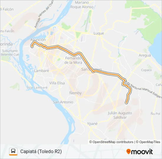 12-43 Bus Line Map