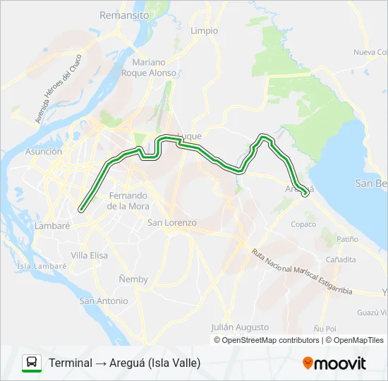 203-2 Bus Line Map
