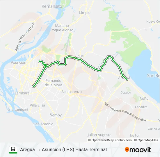 203-2 Bus Line Map