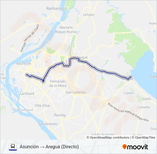 111 Bus Line Map