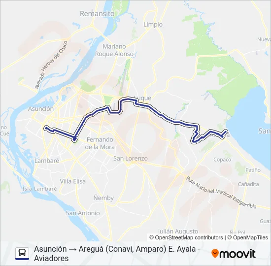 111 Bus Line Map