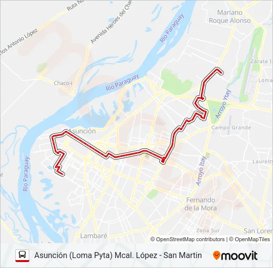 16-2 Bus Line Map