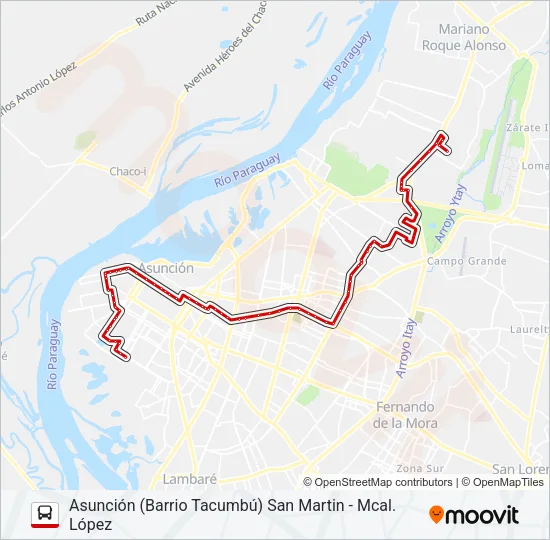 16-2 Bus Line Map