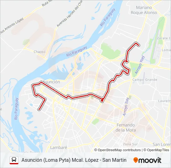 16-2 Bus Line Map