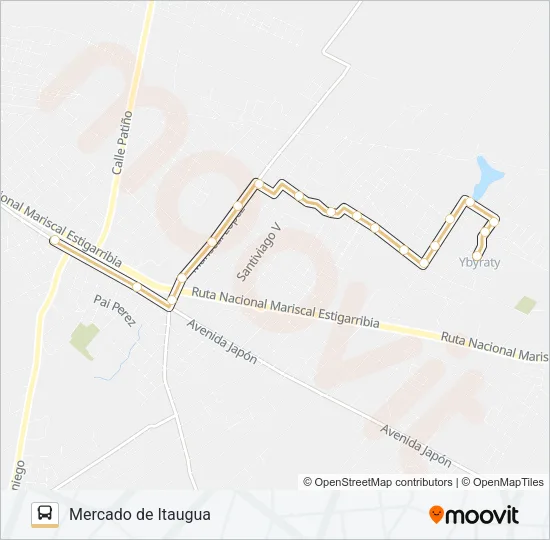 165 Bus Line Map