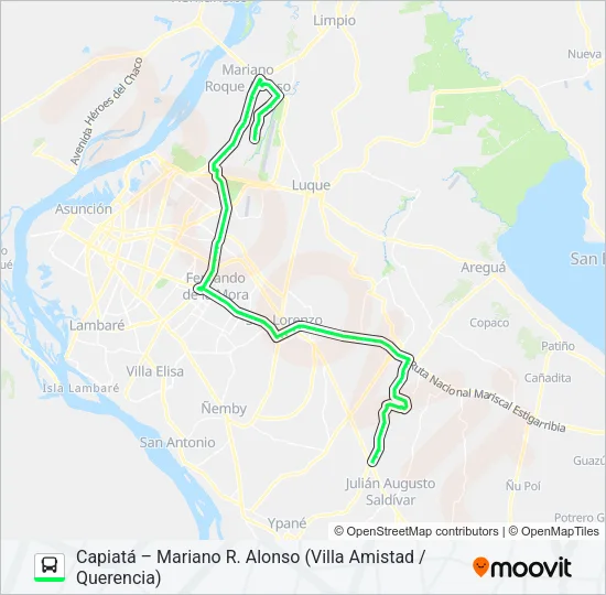 58 Bus Line Map
