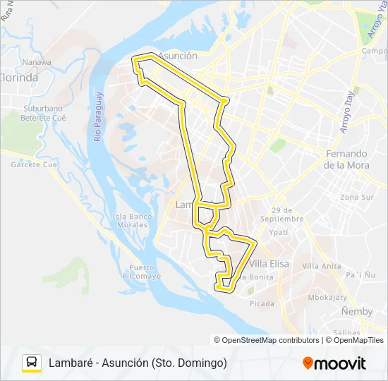 41-3 Bus Line Map