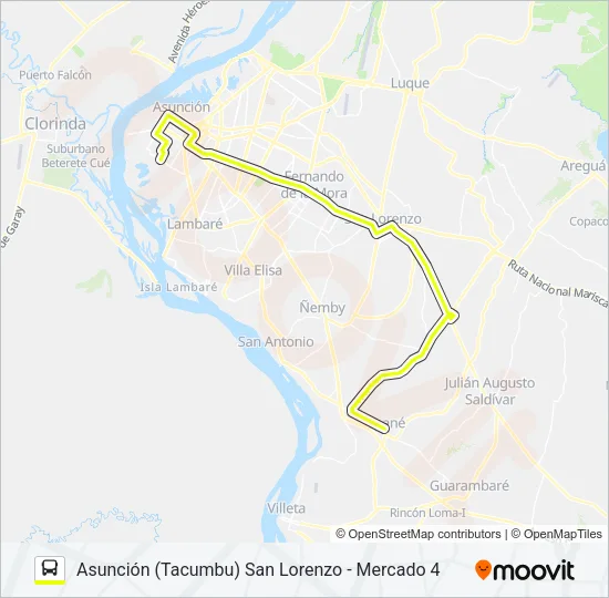 26-52 Bus Line Map