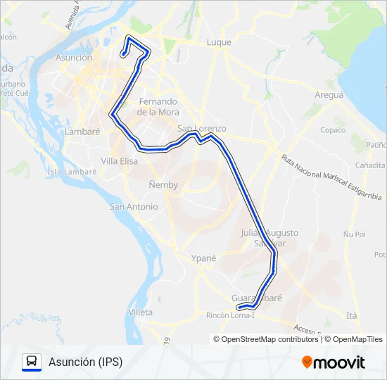 187-32 Bus Line Map