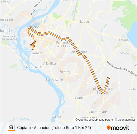 12-43 Bus Line Map