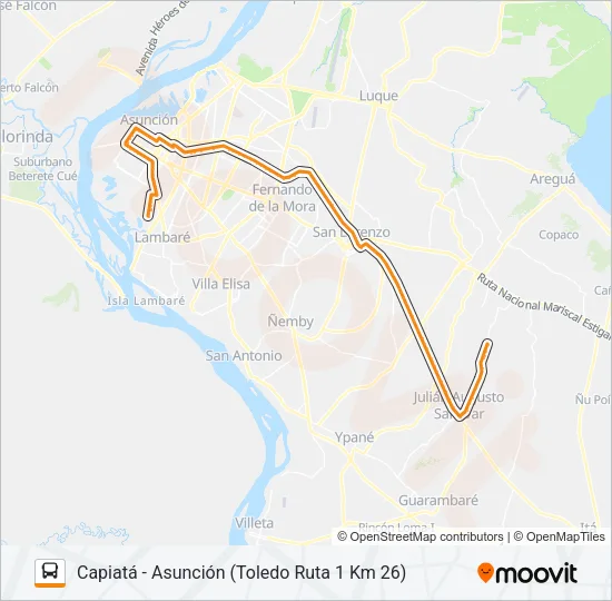 12-43 Bus Line Map