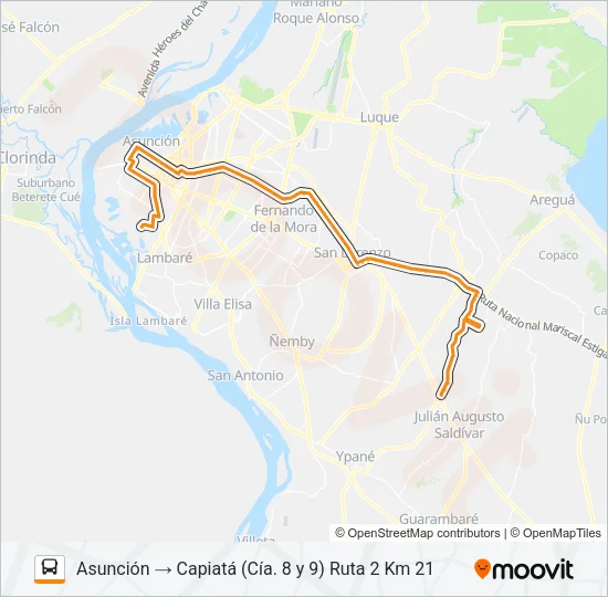 12-43 Bus Line Map