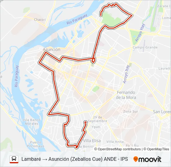 23-24 Bus Line Map