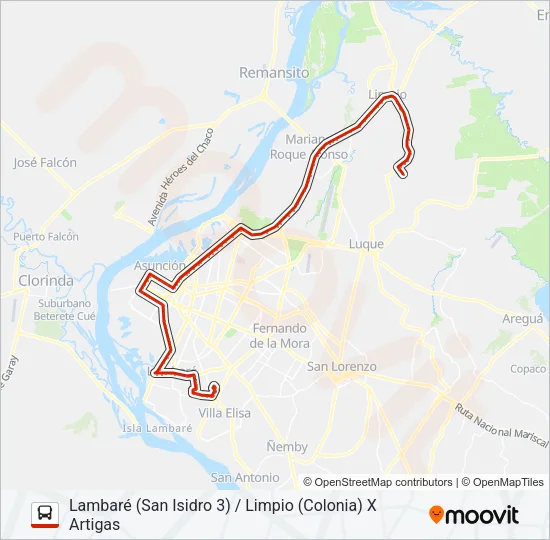 23-24 Bus Line Map