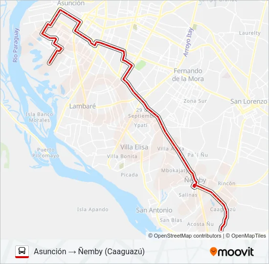 88 Bus Line Map