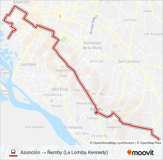 88 Bus Line Map