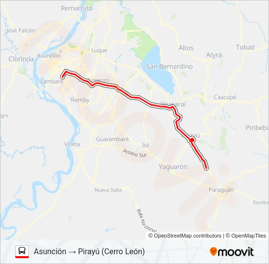 198 Bus Line Map