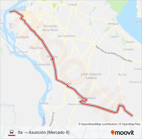 15-2 Bus Line Map
