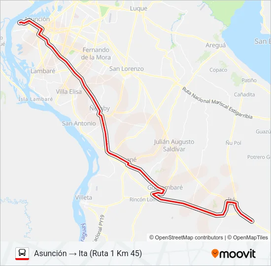 15-2 Bus Line Map