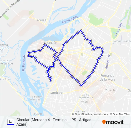 31-8 Bus Line Map