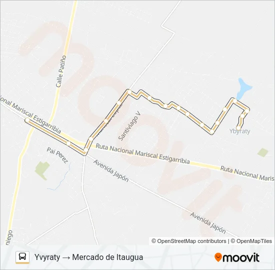 165 INT Bus Line Map