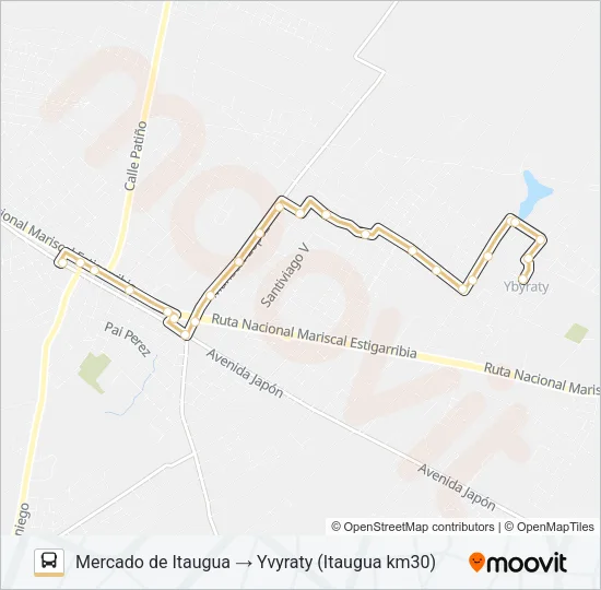 165 INT Bus Line Map