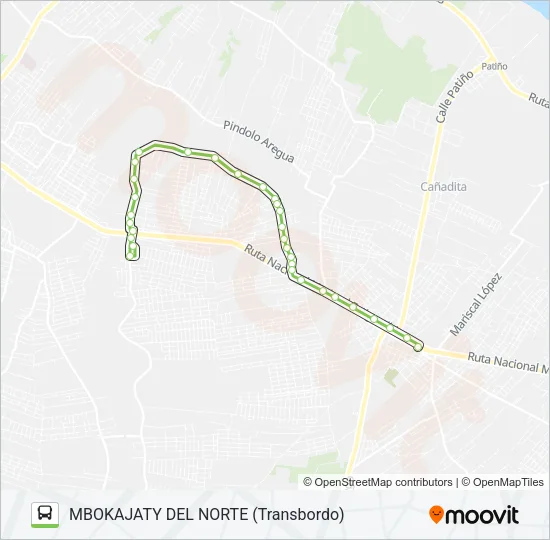 165 INT Bus Line Map
