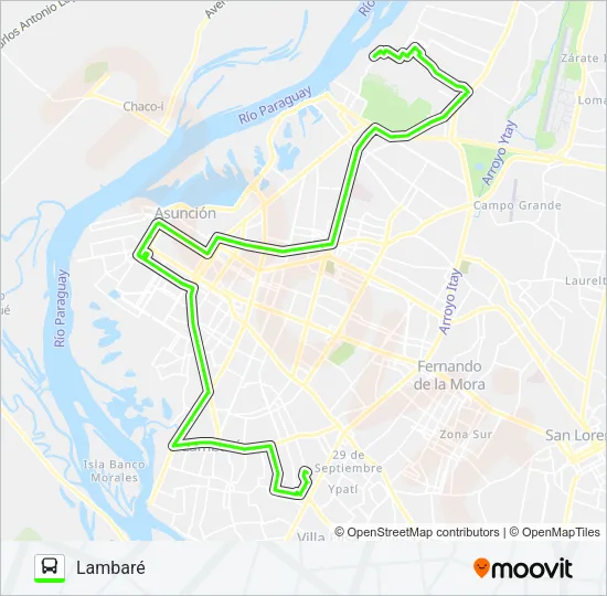 23-1 Bus Line Map