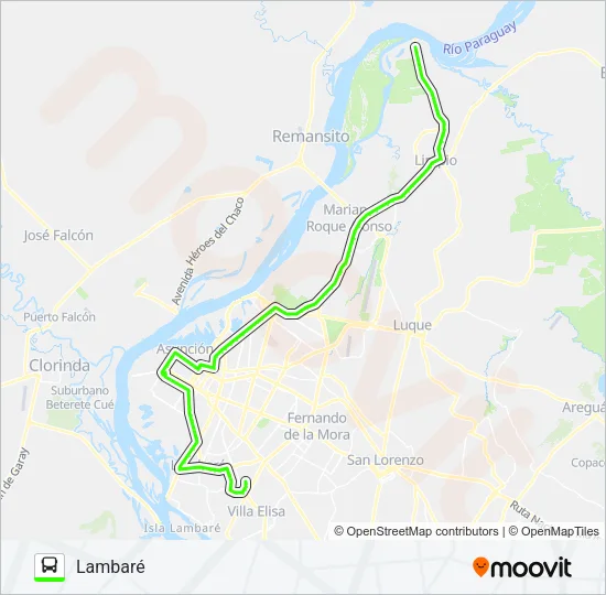 24-1 Bus Line Map
