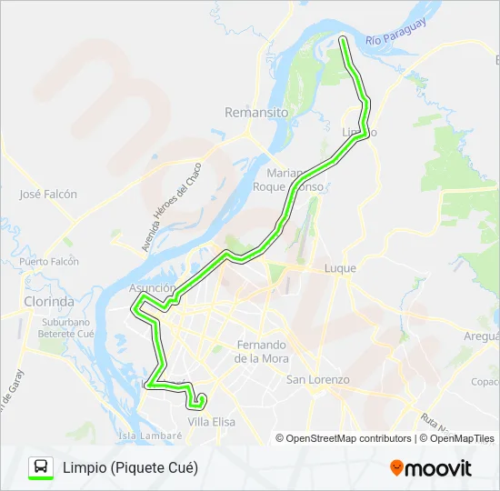24-1 Bus Line Map
