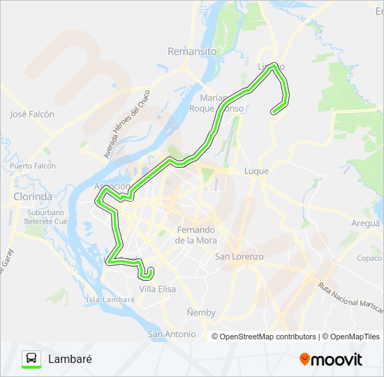 Mapa de 24-2 de autobús