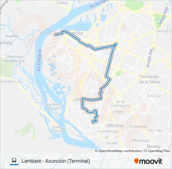 41-1 Bus Line Map