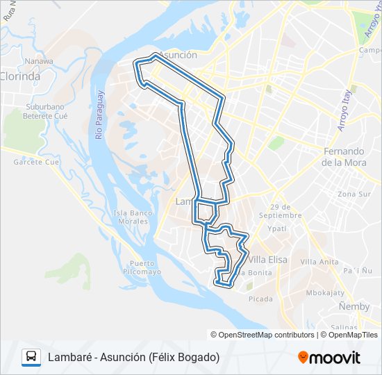 41-3 bus Line Map