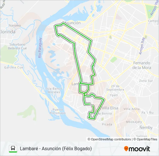 41-3 Bus Line Map