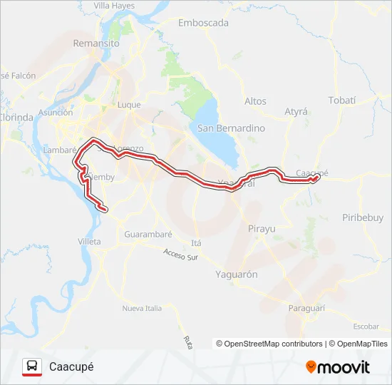 119 Bus Line Map
