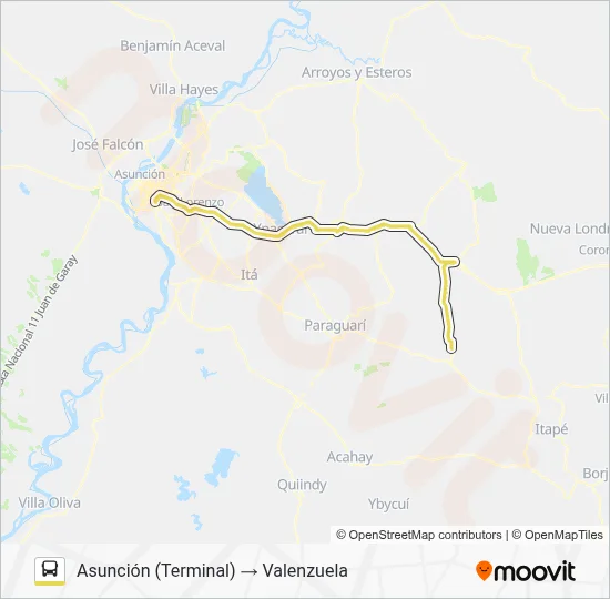 238 Bus Line Map