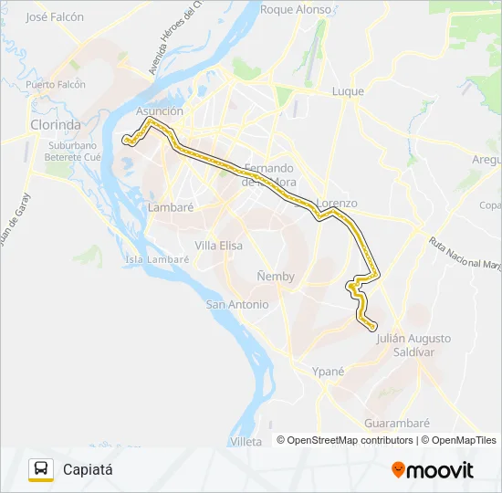 12 Bus Line Map