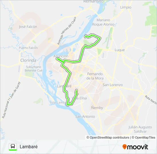 33 Bus Line Map