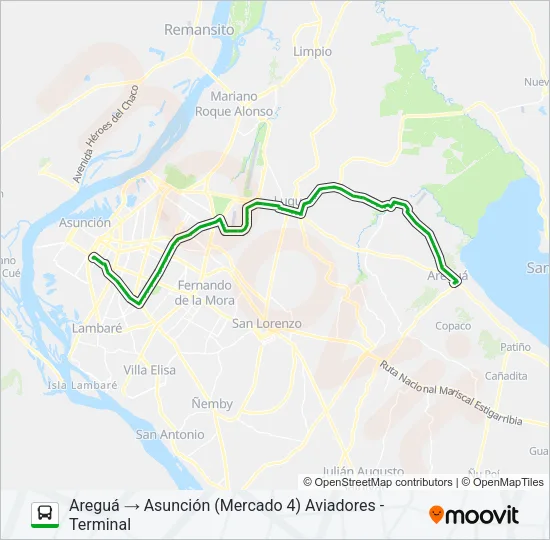 203-1 Bus Line Map