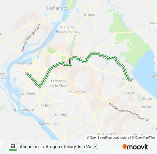 203-1 Bus Line Map