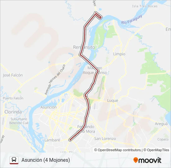 102 Bus Line Map