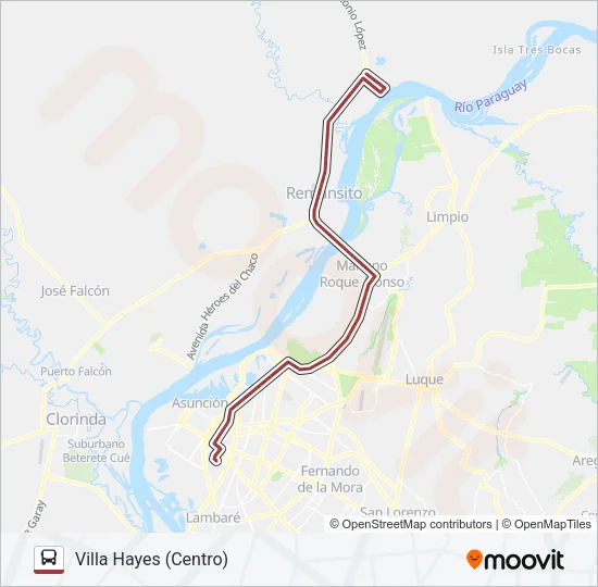 102 Bus Line Map