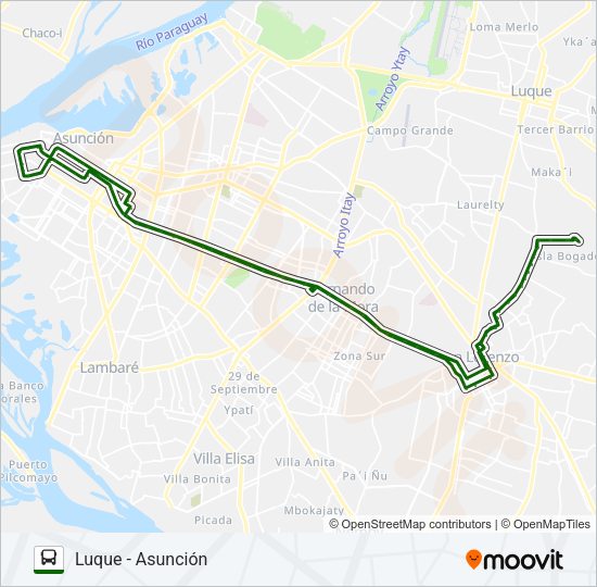 Mapa de 19 de autobús