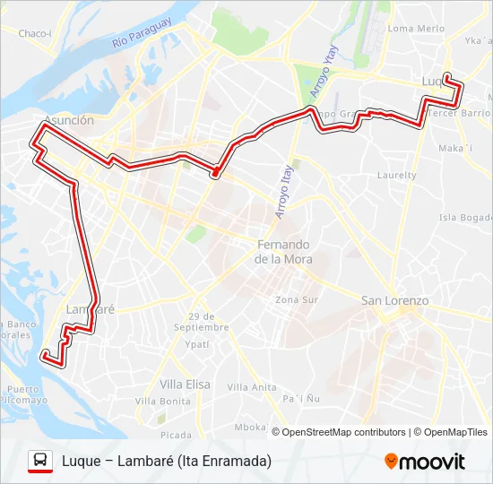 30-3 Bus Line Map