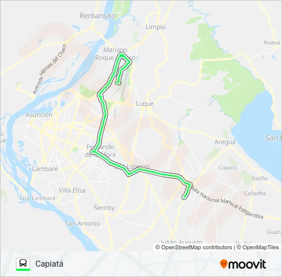 58 Bus Line Map
