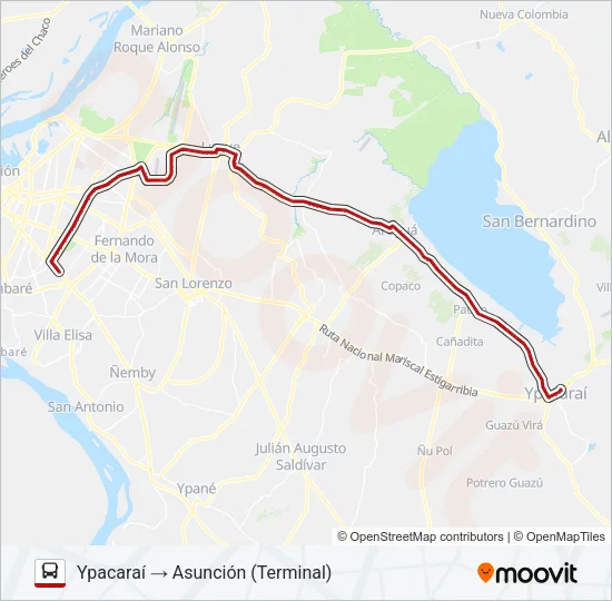 242 Bus Line Map