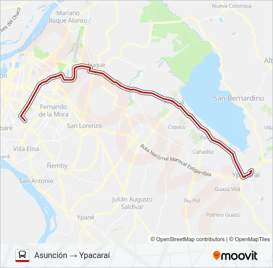 242 Bus Line Map