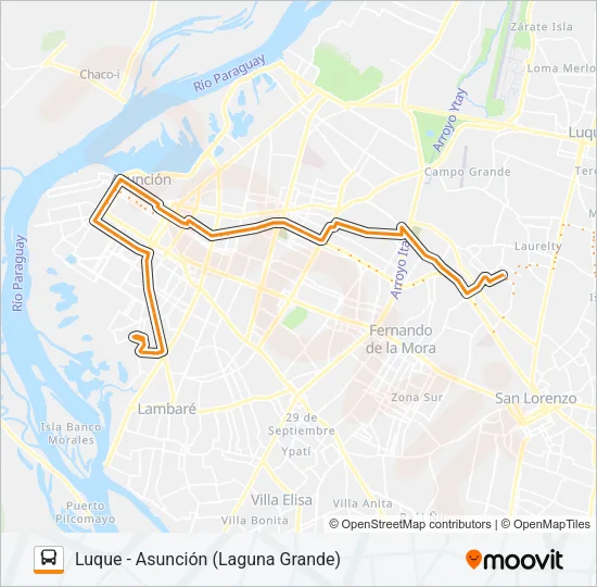 12-5 Bus Line Map